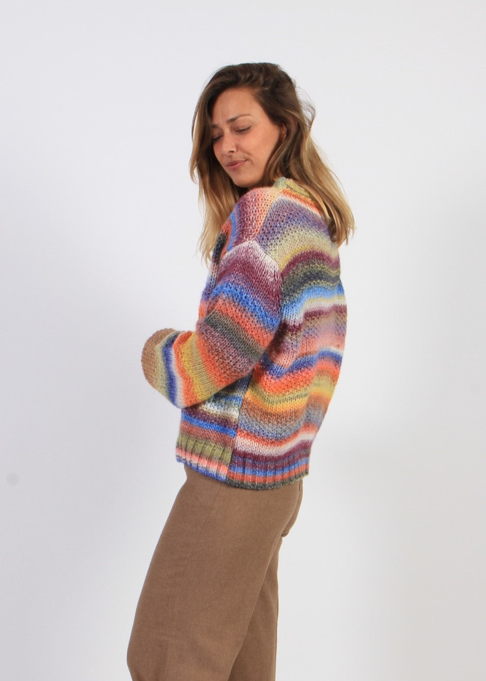 Colette Relaxed Knit - Multi-Colour