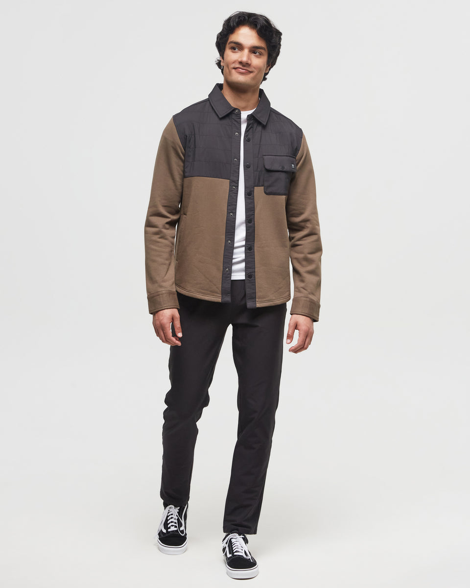 Coves Jacket in Tundra/Black