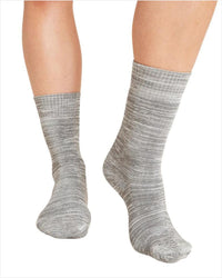 Crew Boot Sock in Light Grey