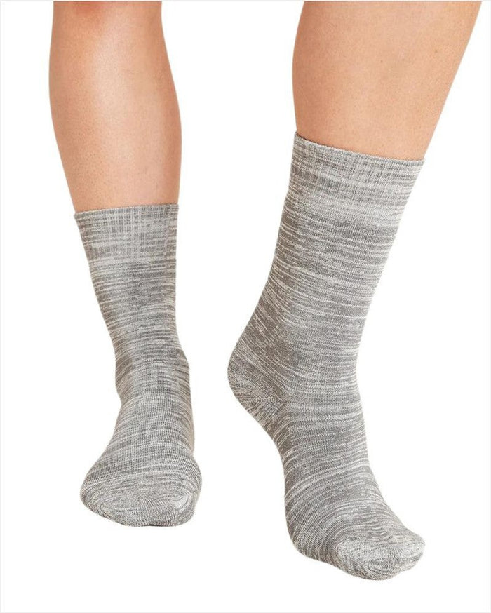 Crew Boot Sock in Light Grey