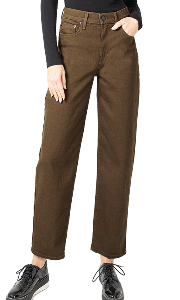 Daisy Barrel Denim - Mousse