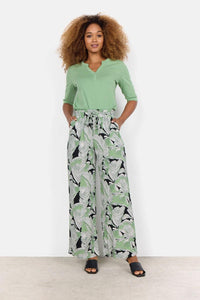 Dauphin Printed Pant in Misty Combi
