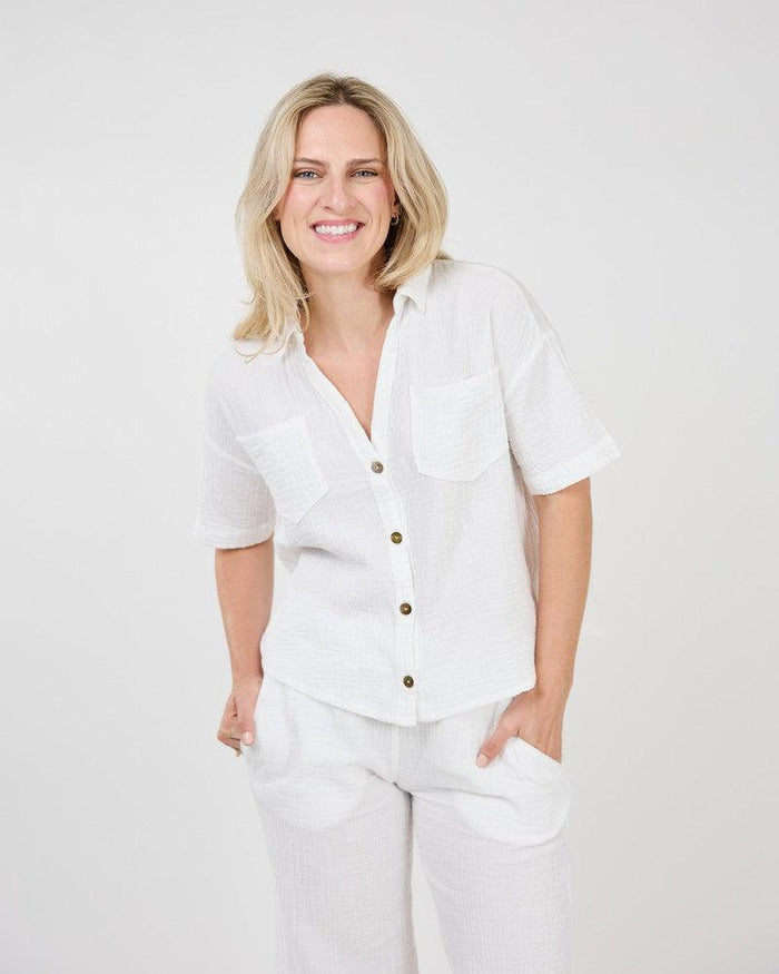 Deionna Shirt in White