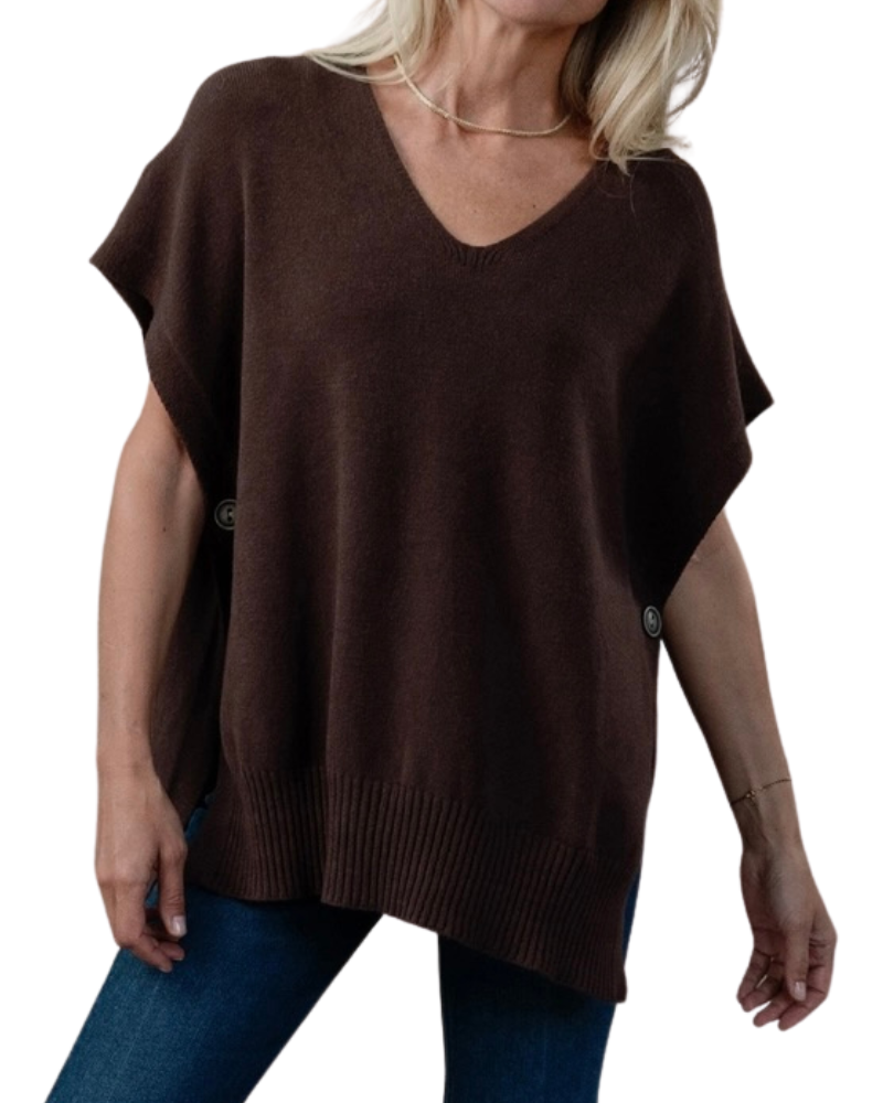 Devyn Sweater in Espresso