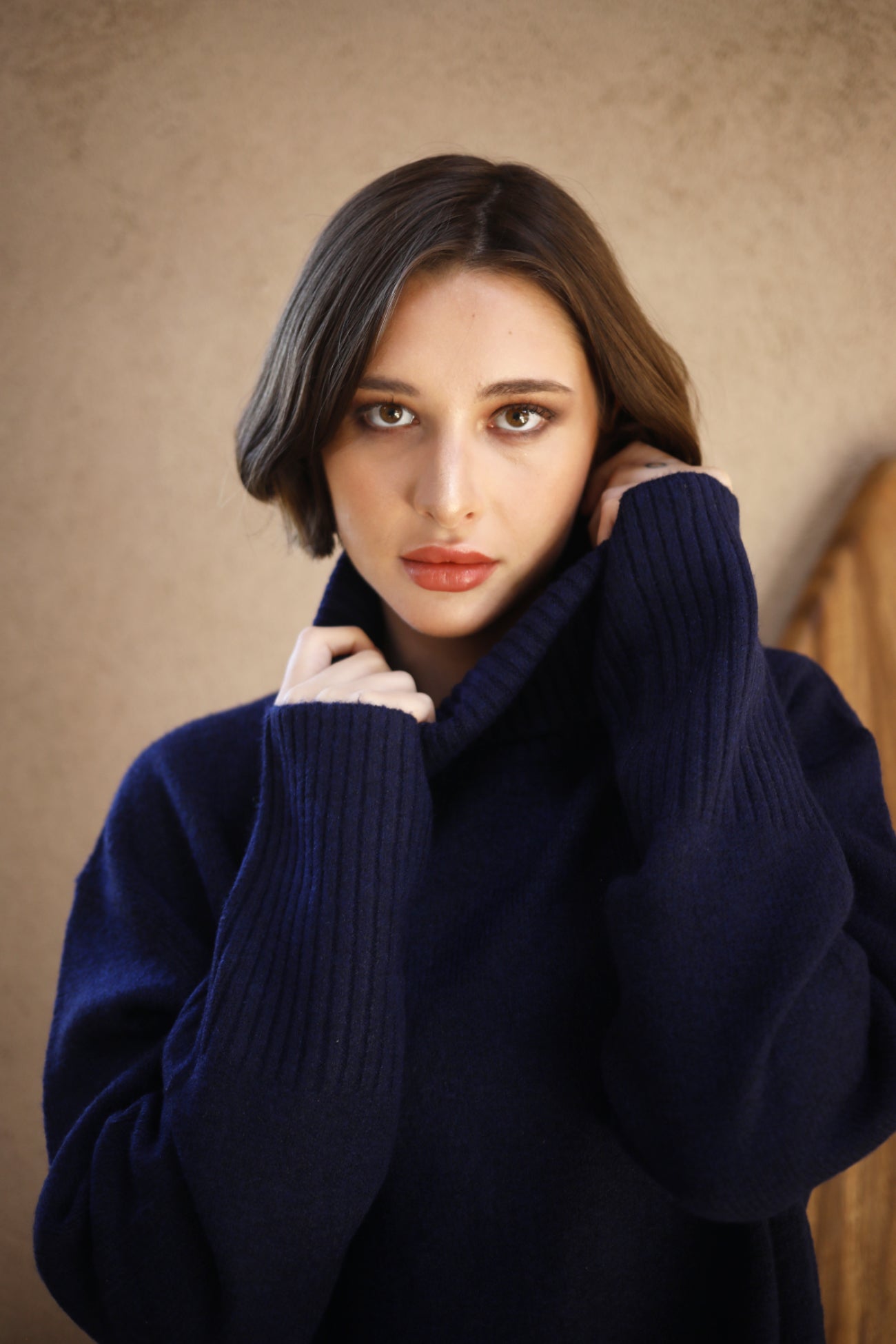 Dog Walker Sweater - Dark Navy