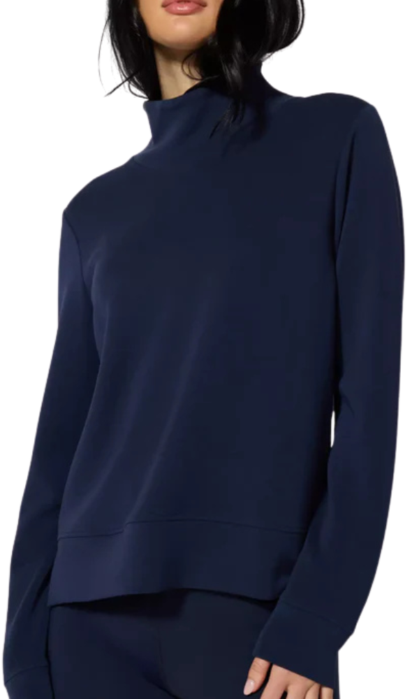 Dreamweave Mockneck - Navy Blazer
