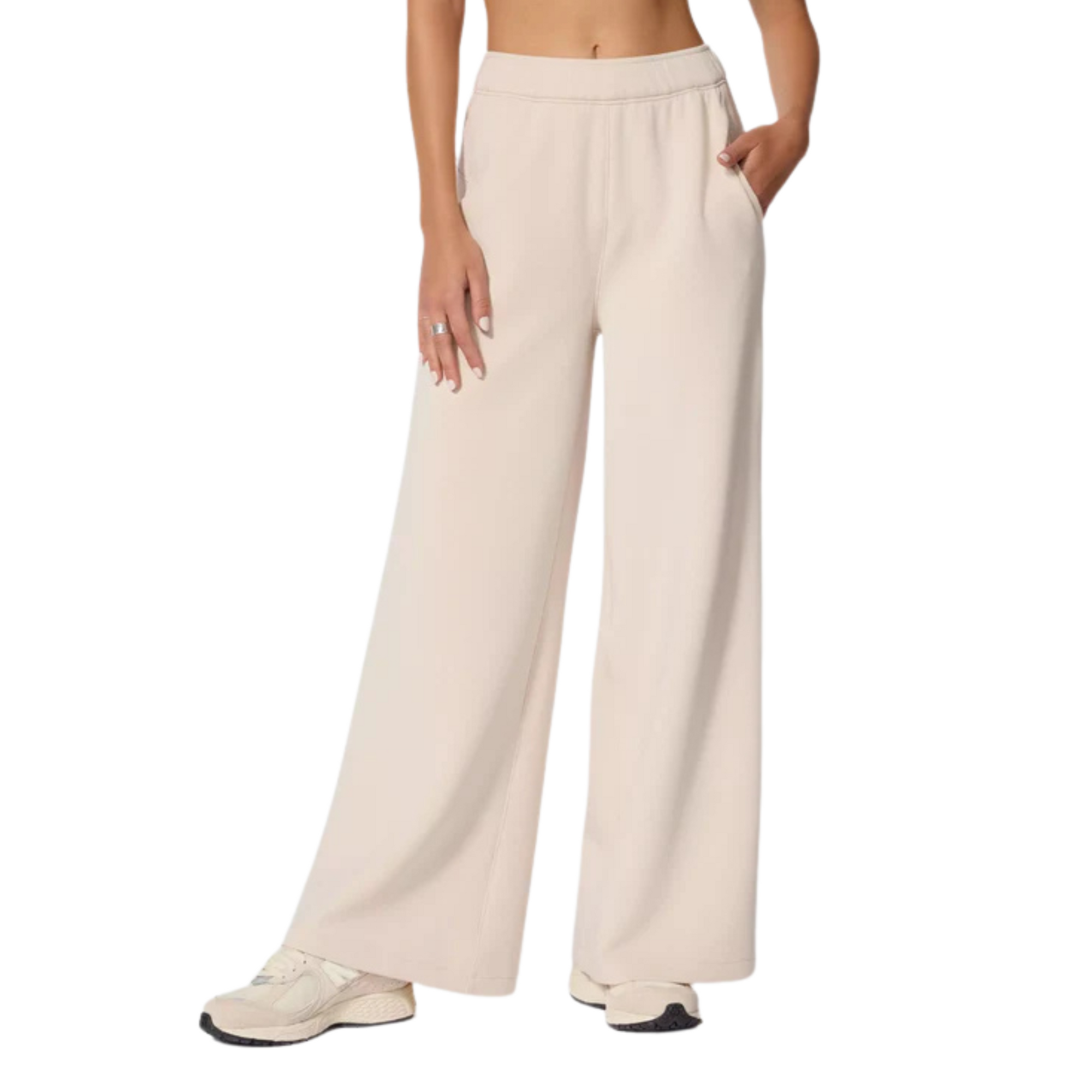 Dreamweave Wide Leg Pant - Stone 🇨🇦