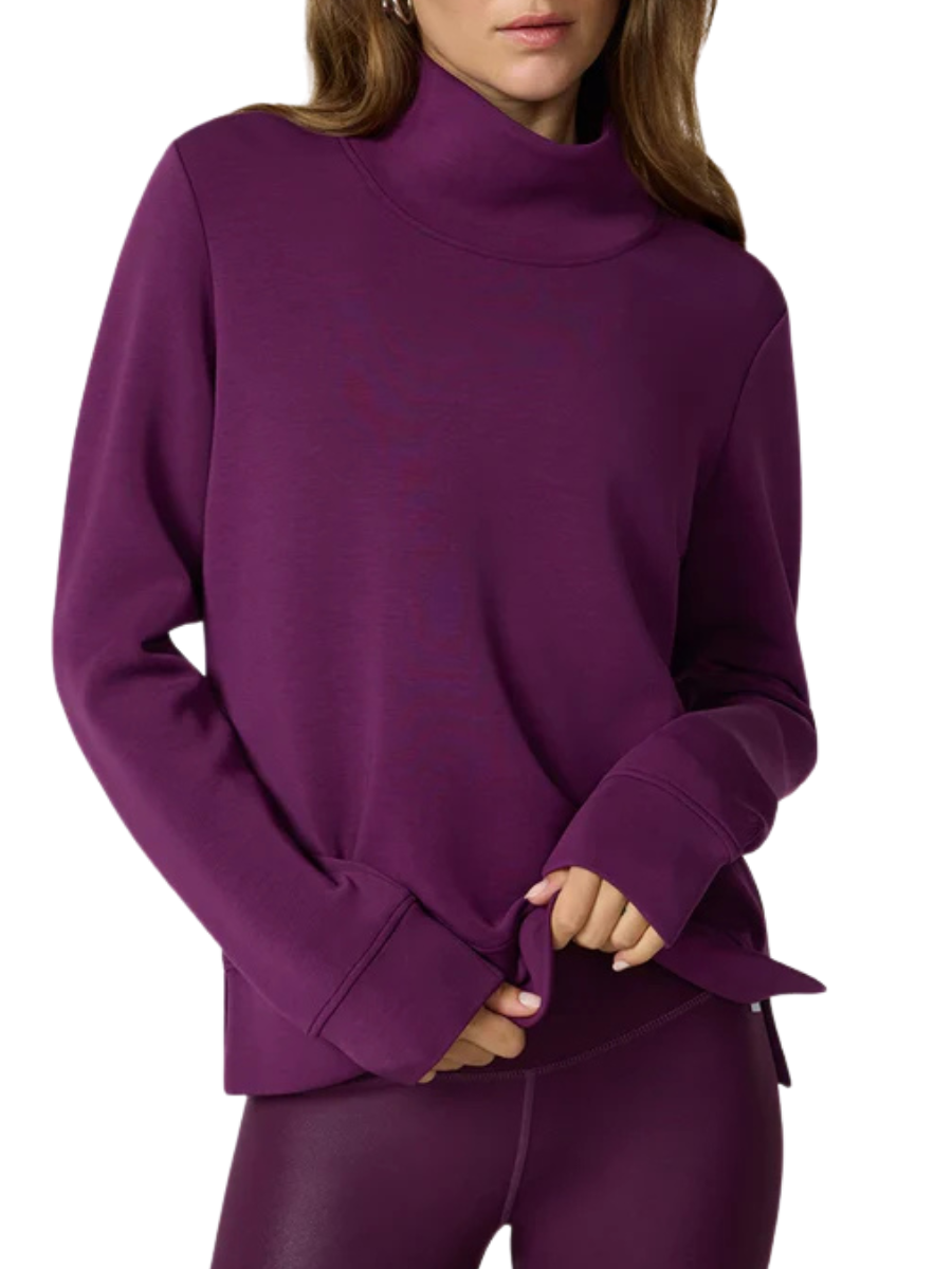 Dreamweave Mockneck - Pickled Beet