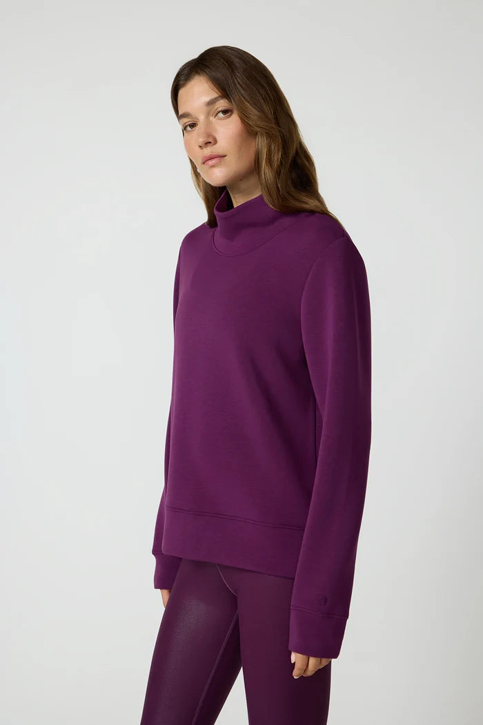 Dreamweave Mockneck - Pickled Beet