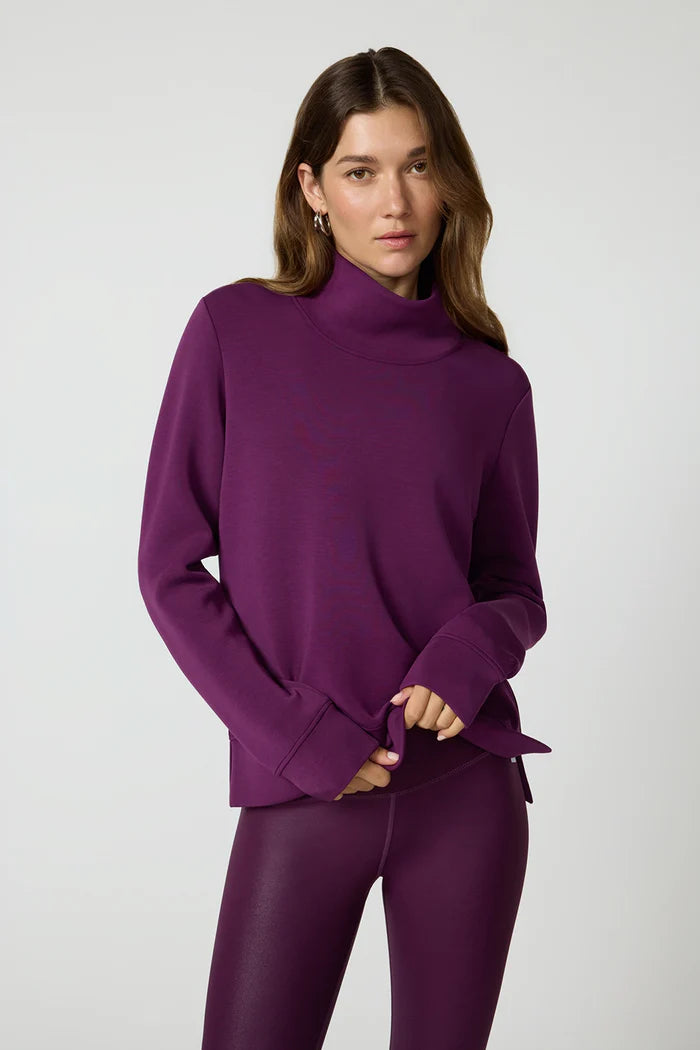 Dreamweave Mockneck - Pickled Beet