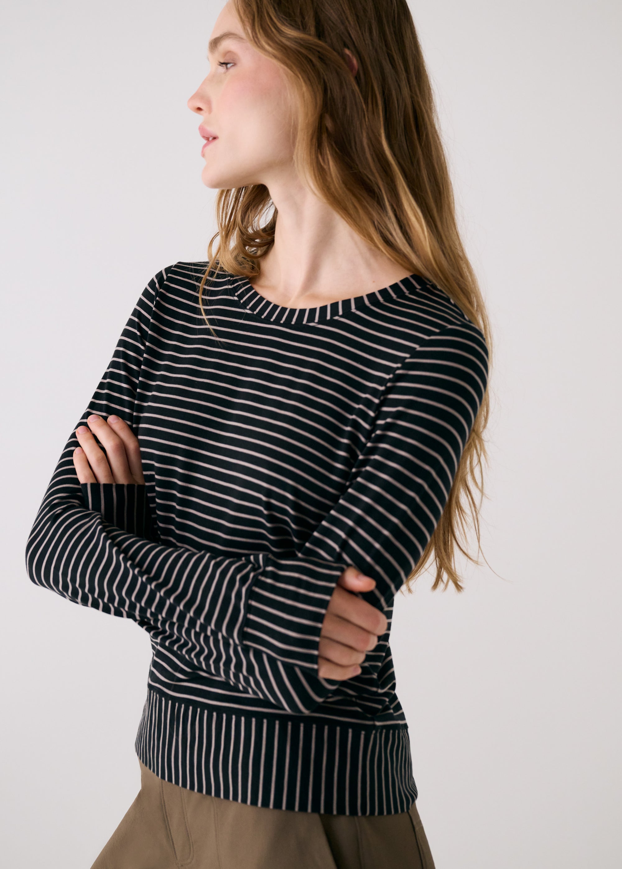 Dynamic LS - Black Stripe