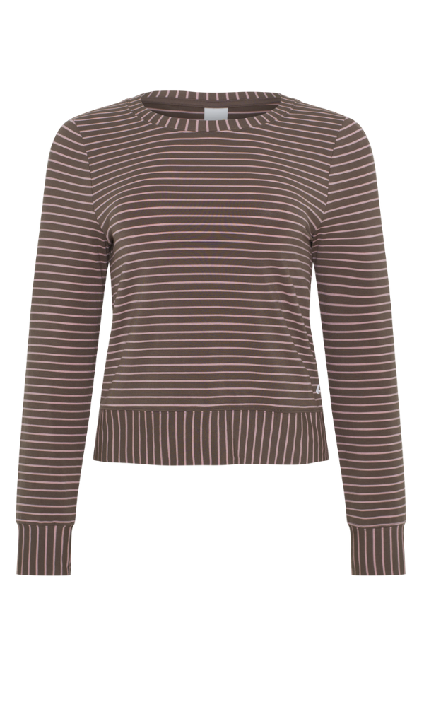 Dynamic LS - Mocha Stripe