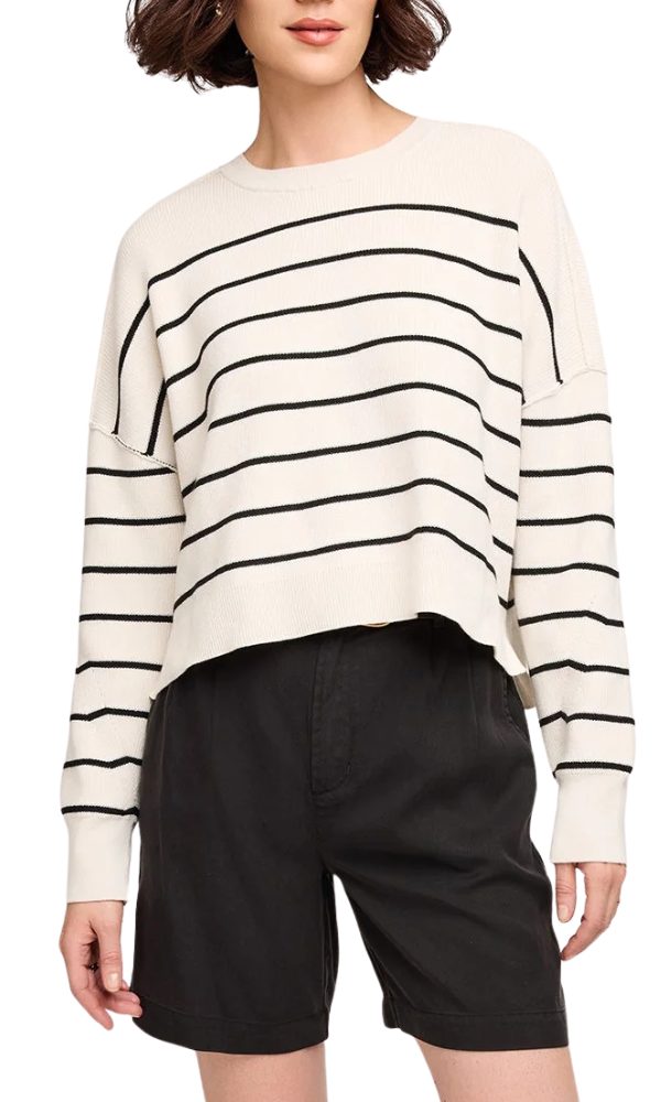 Echo Sweater - Black/White