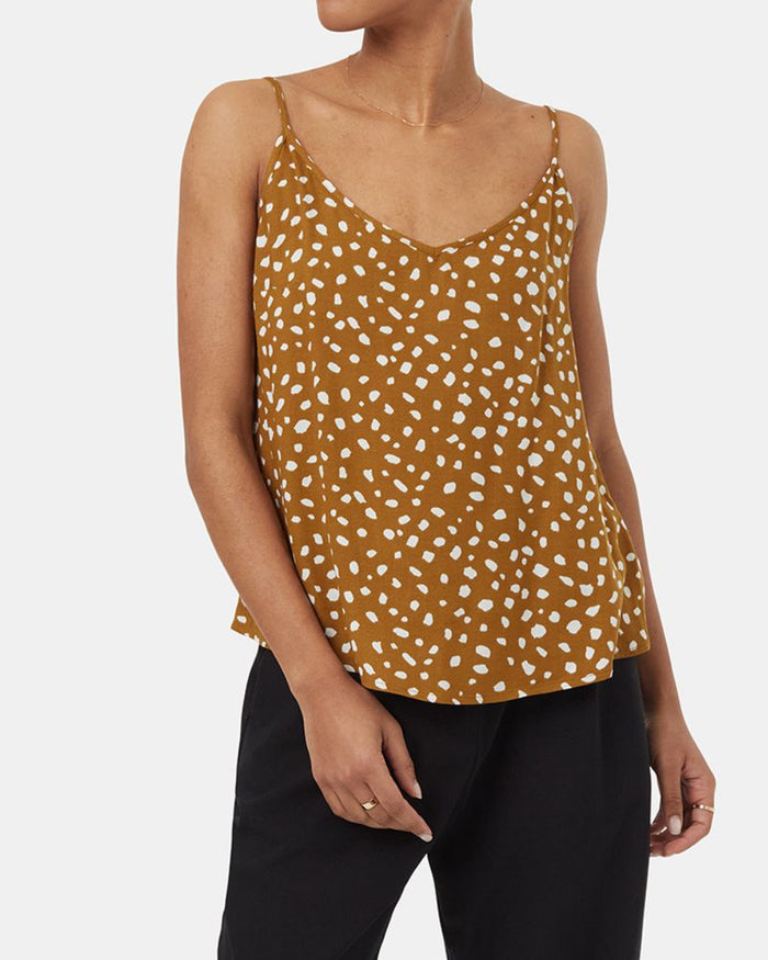 EcoWoven Cami in Golden Brown