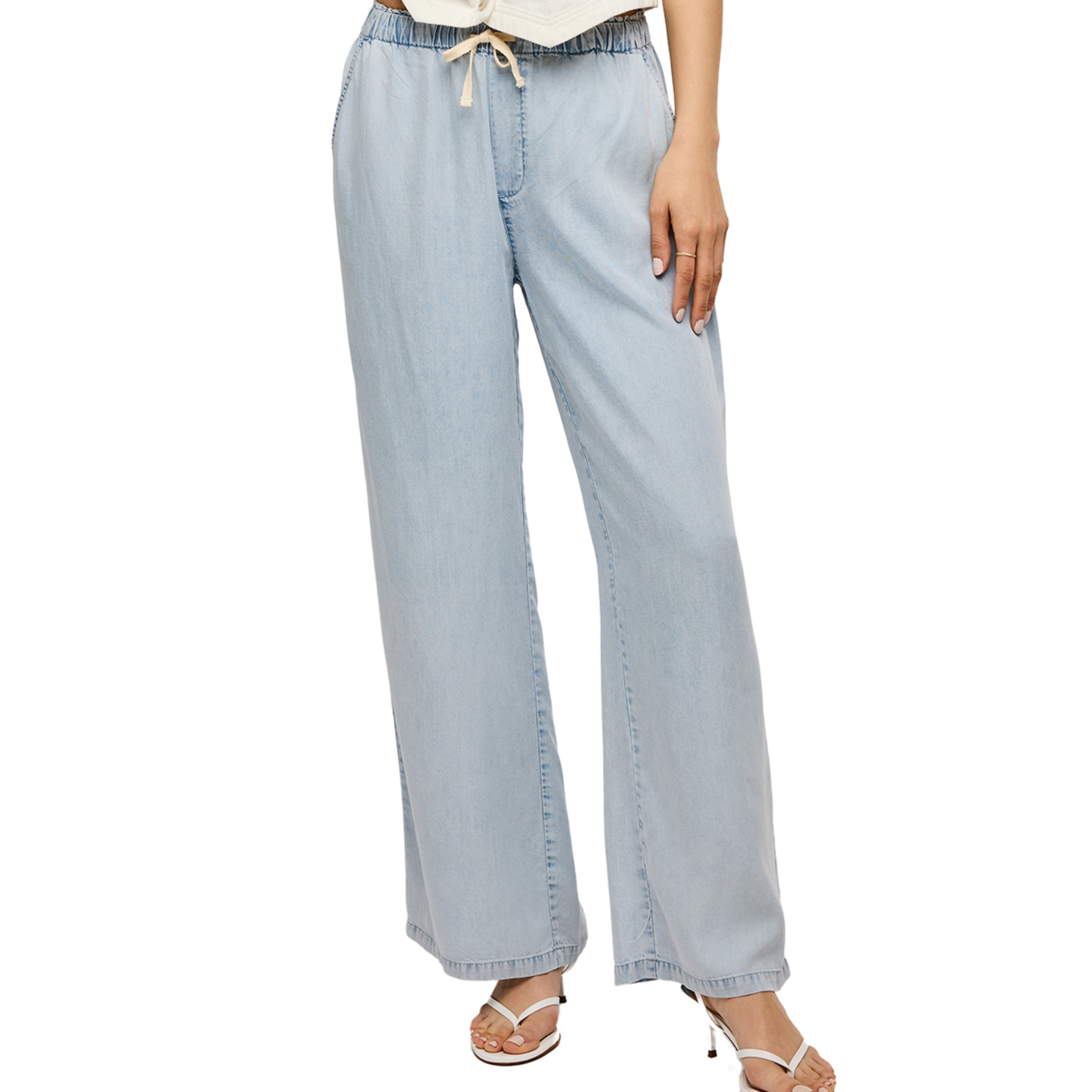 Elio TENCEL™ Pant - Powder Blue