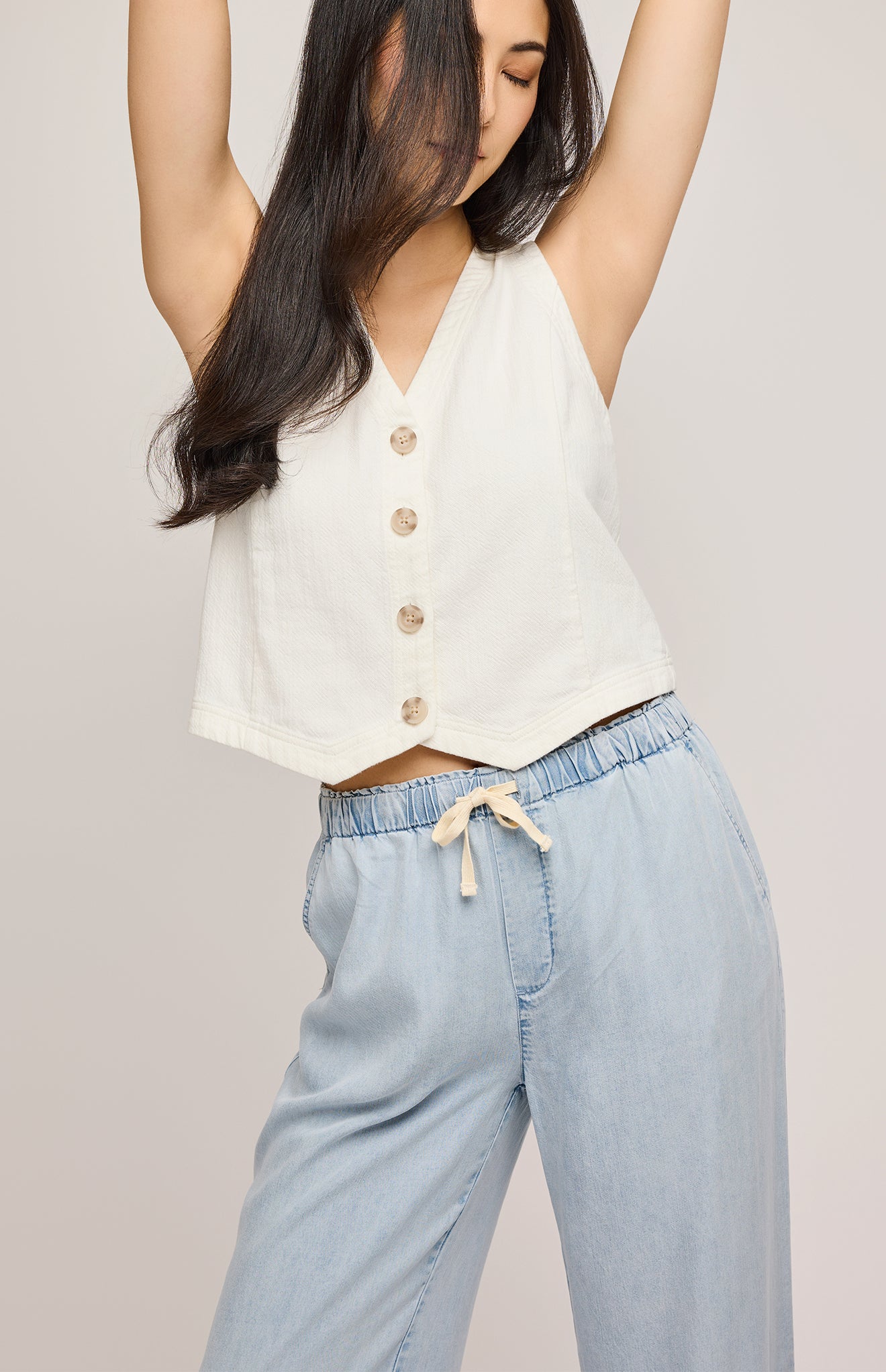 Elio TENCEL™ Pant - Powder Blue