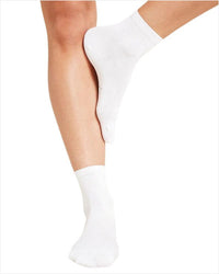 Everyday Quarter Crew Sock in White