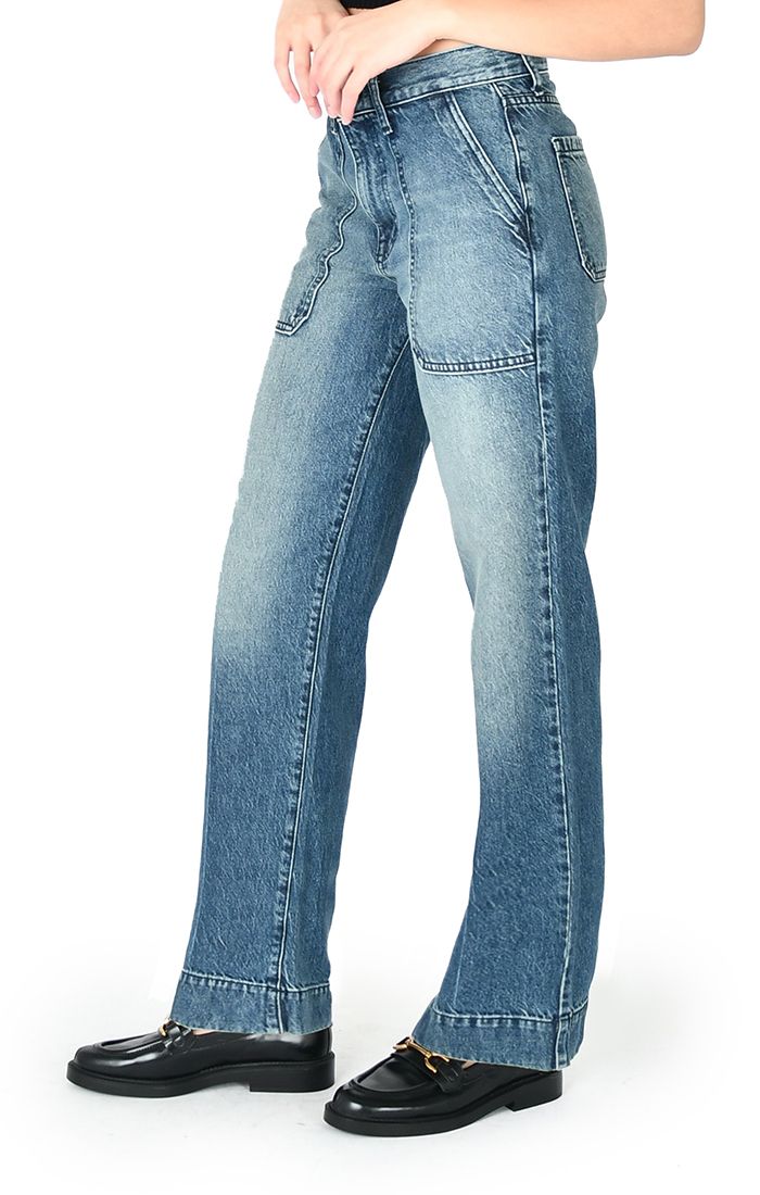 Farrah Denim  - Bellflower Blue