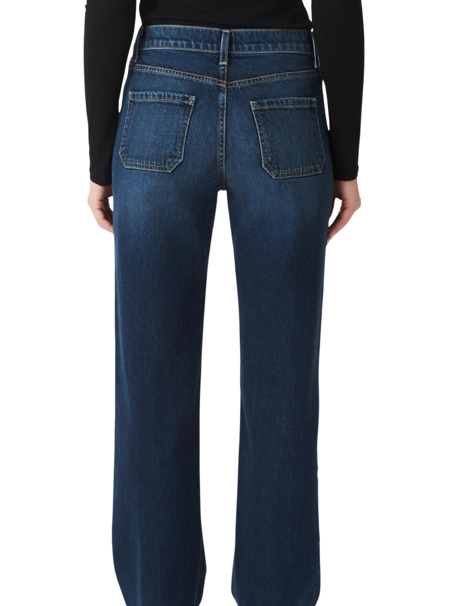 Farrah Utility Pocket Denim - Danforth Blue