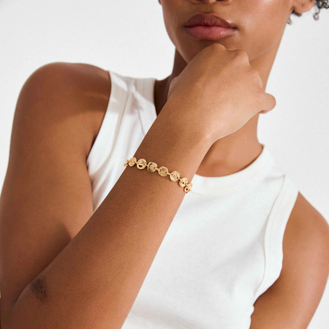 Fire Bracelet - Gold