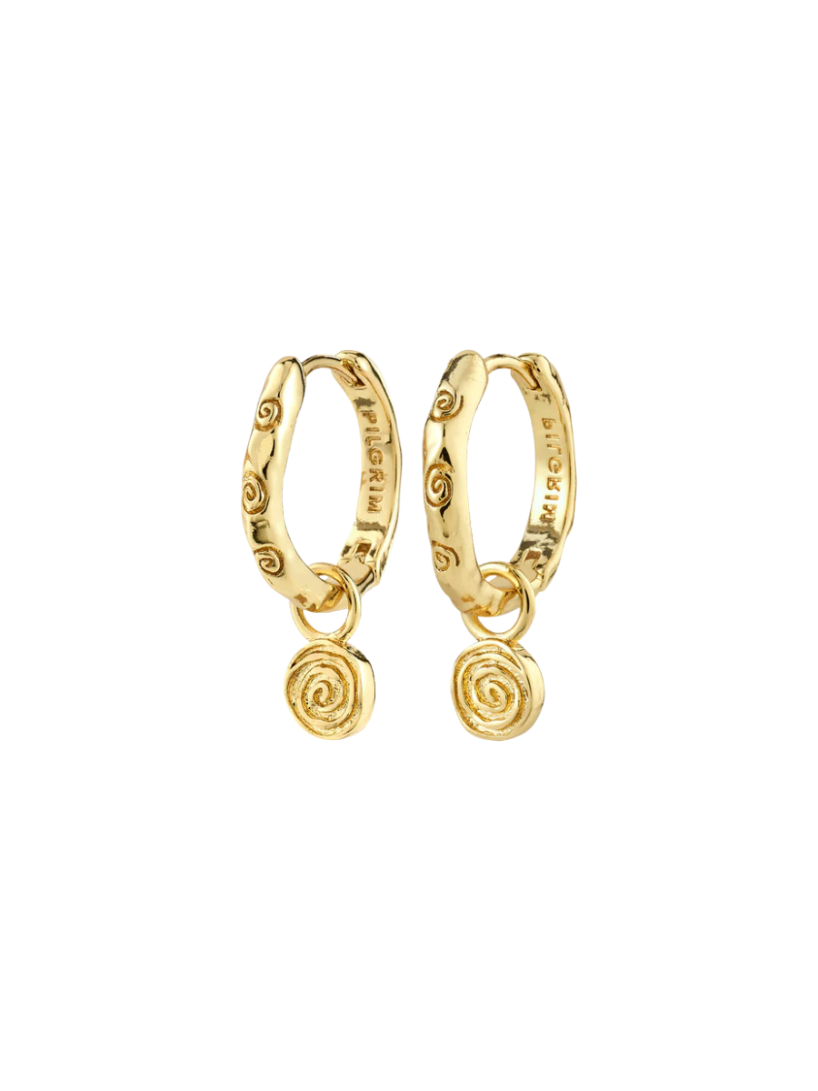 Fire Earring- Gold