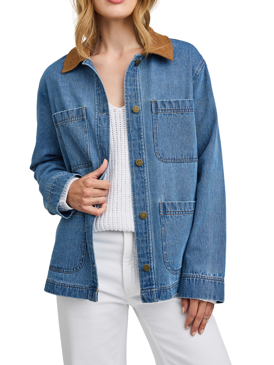 Flynn Denim Jacket- Light Wash