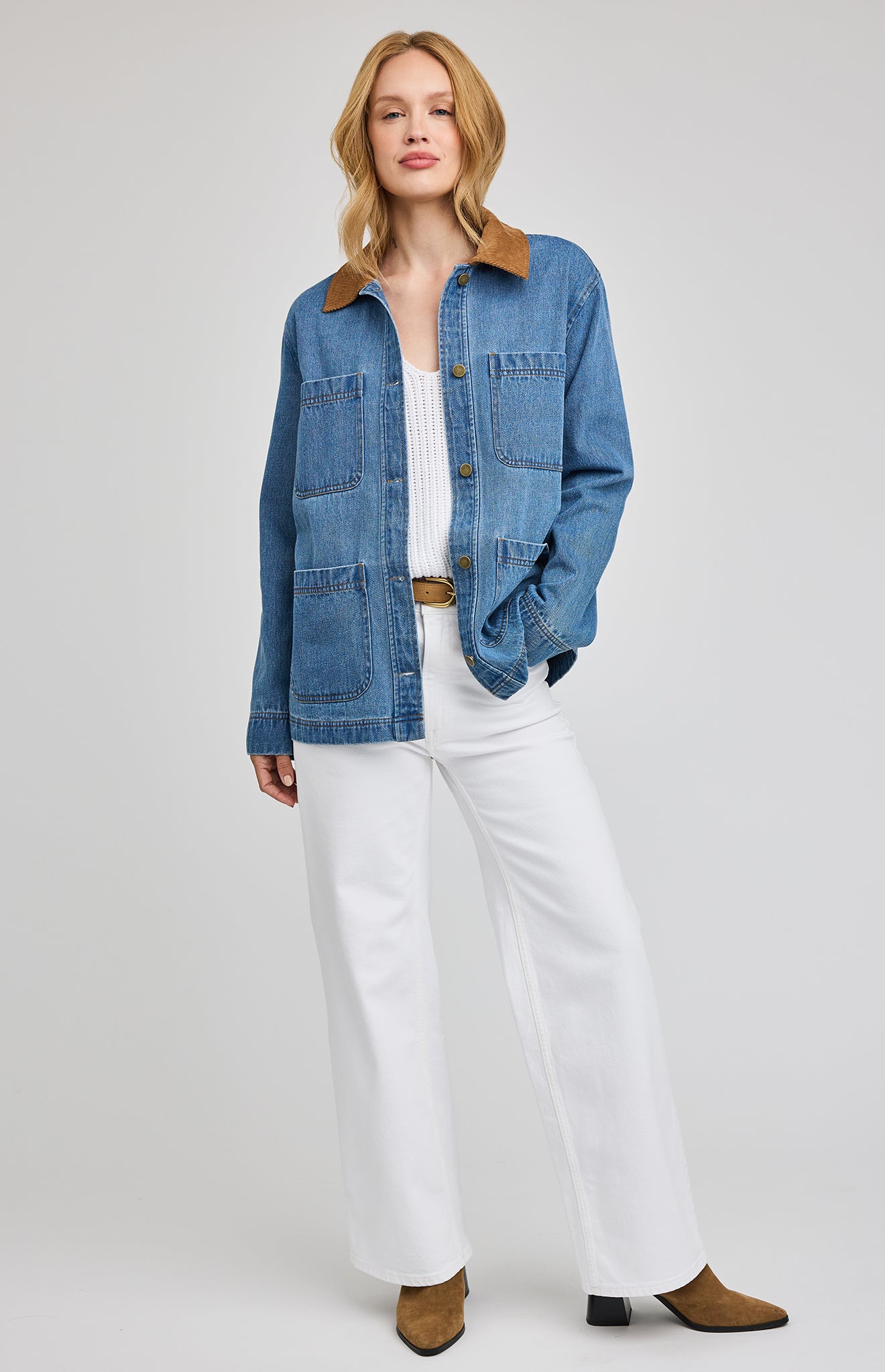 Flynn Denim Jacket- Light Wash