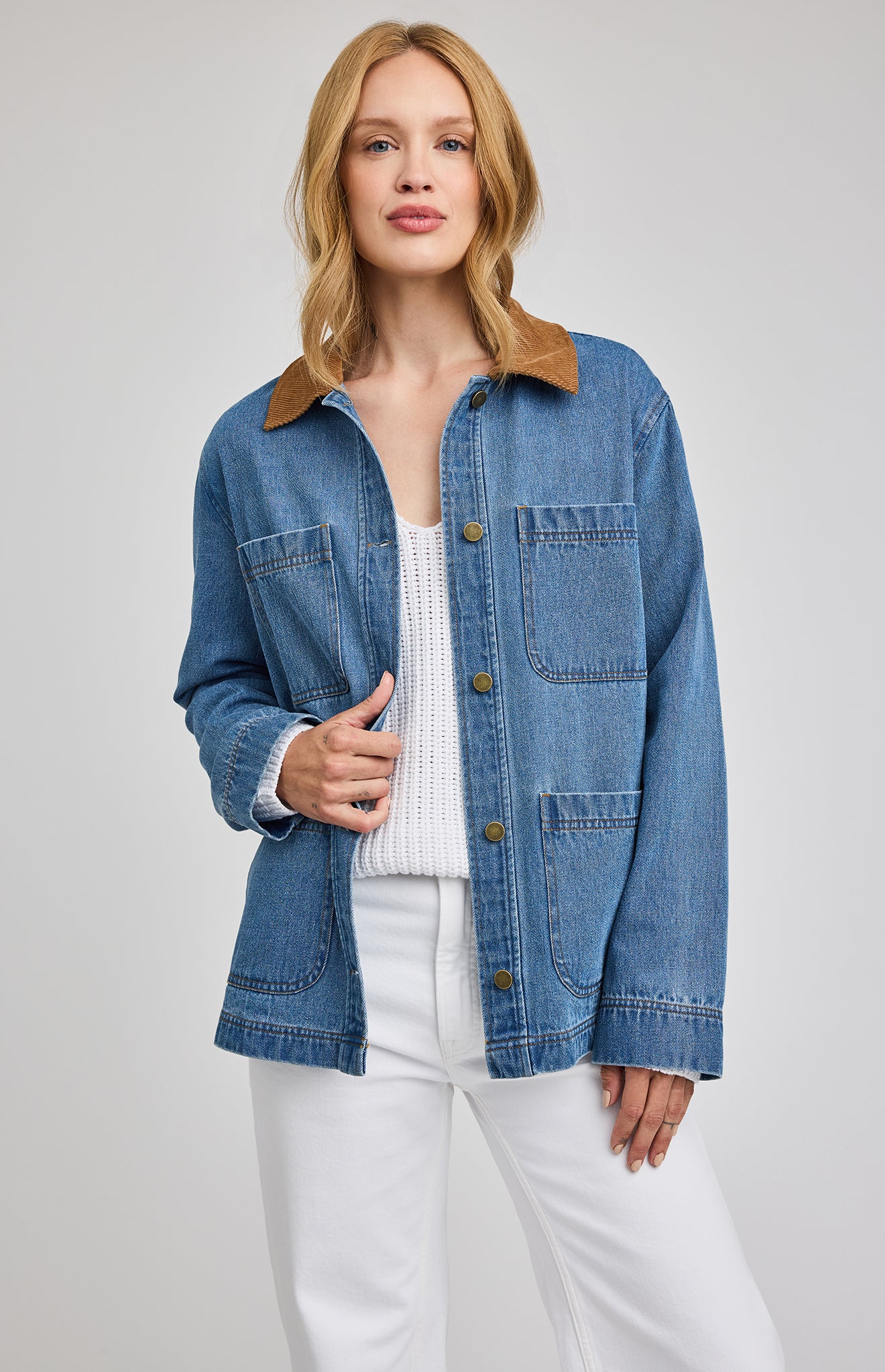 Flynn Denim Jacket- Light Wash
