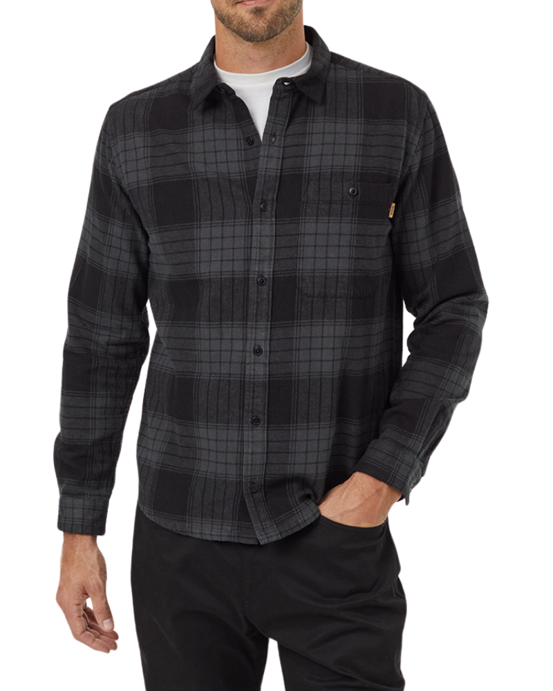 Flannel Kapok Shirt in Rustic/Black