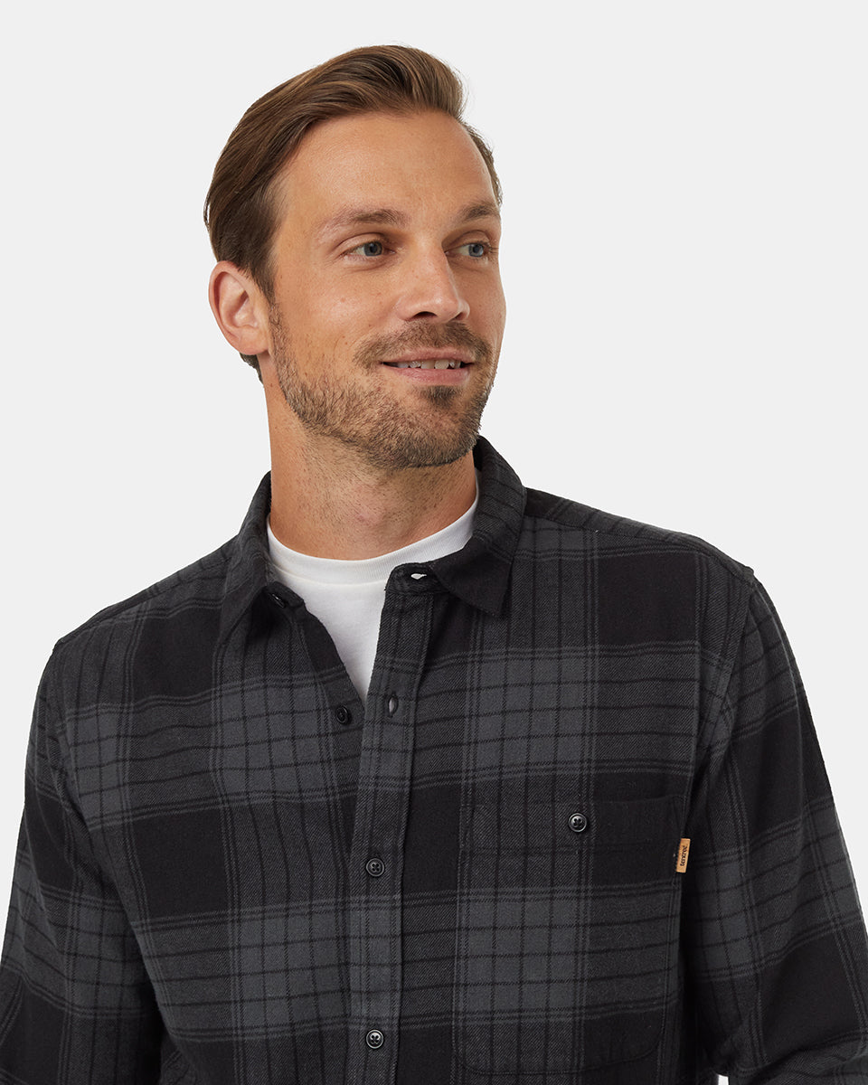 Flannel Kapok Shirt in Rustic/Black