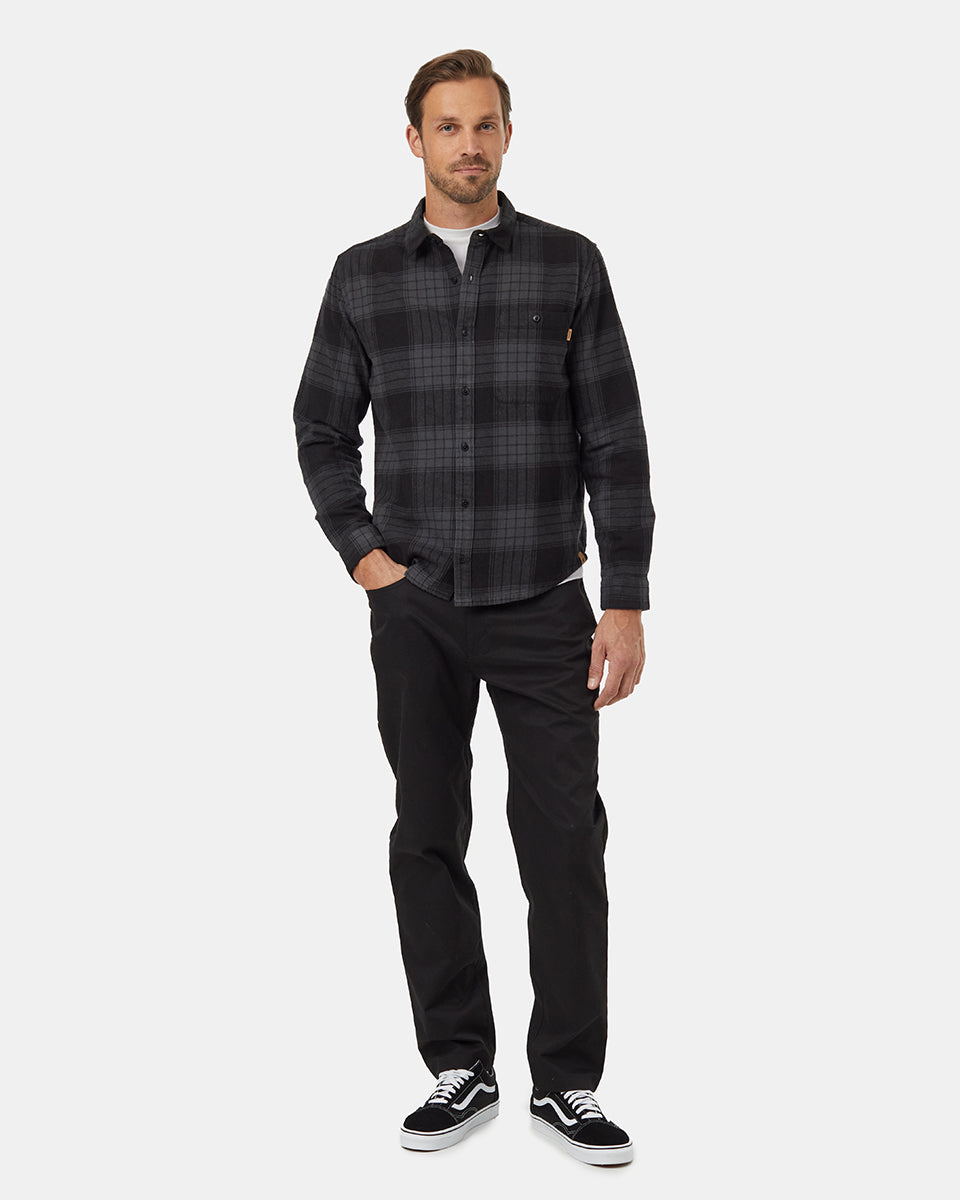 Flannel Kapok Shirt in Rustic/Black