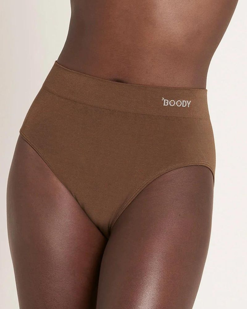 Full Briefs By Boody in Dark Nude