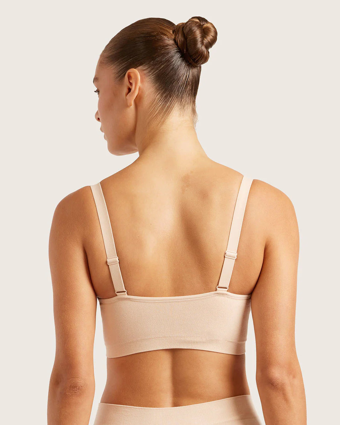 Full Bust wireless Bra- Nude 0