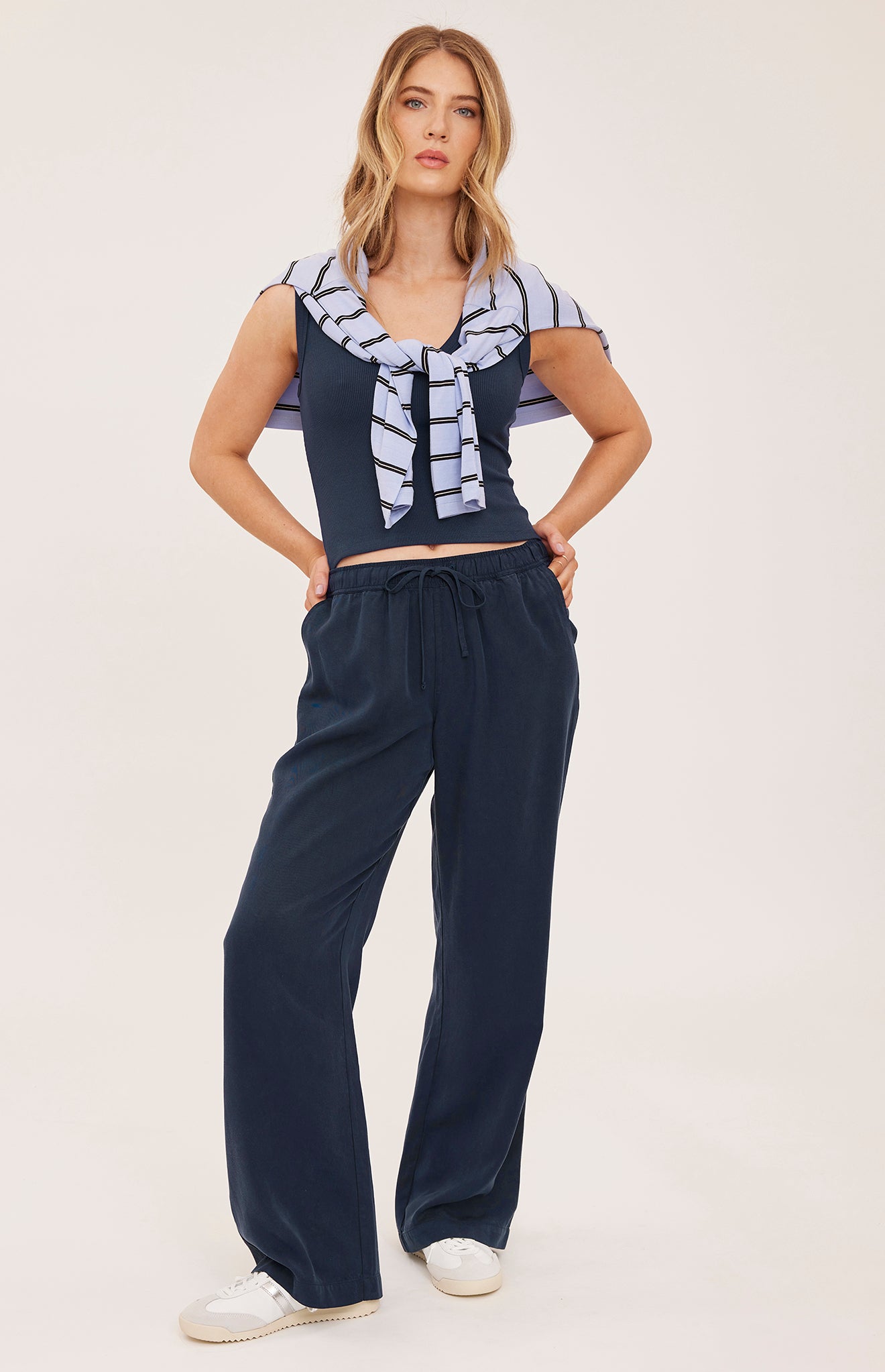 Gabriel TENCEL™ Pant - Washed Navy