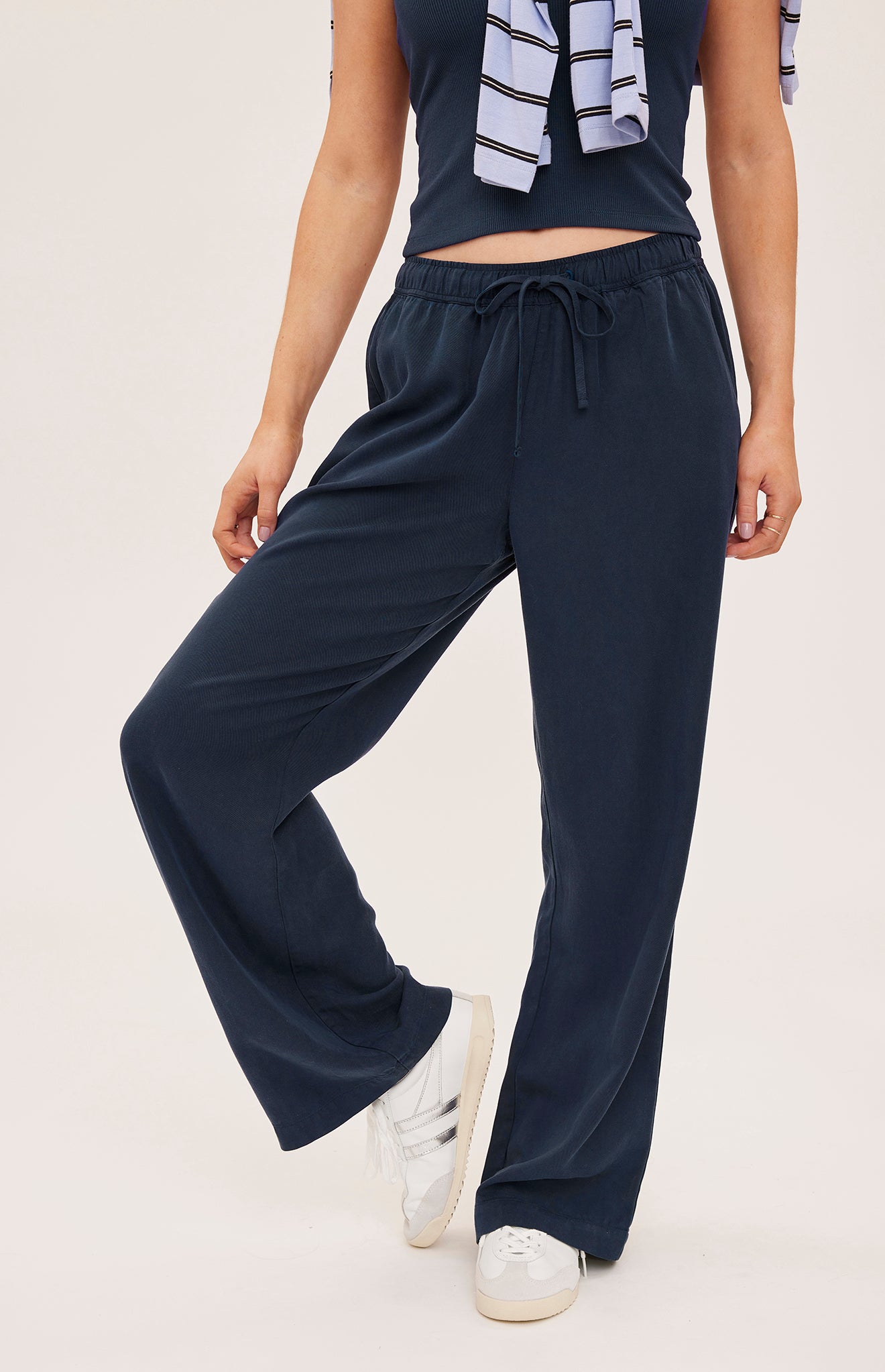 Gabriel TENCEL™ Pant - Washed Navy