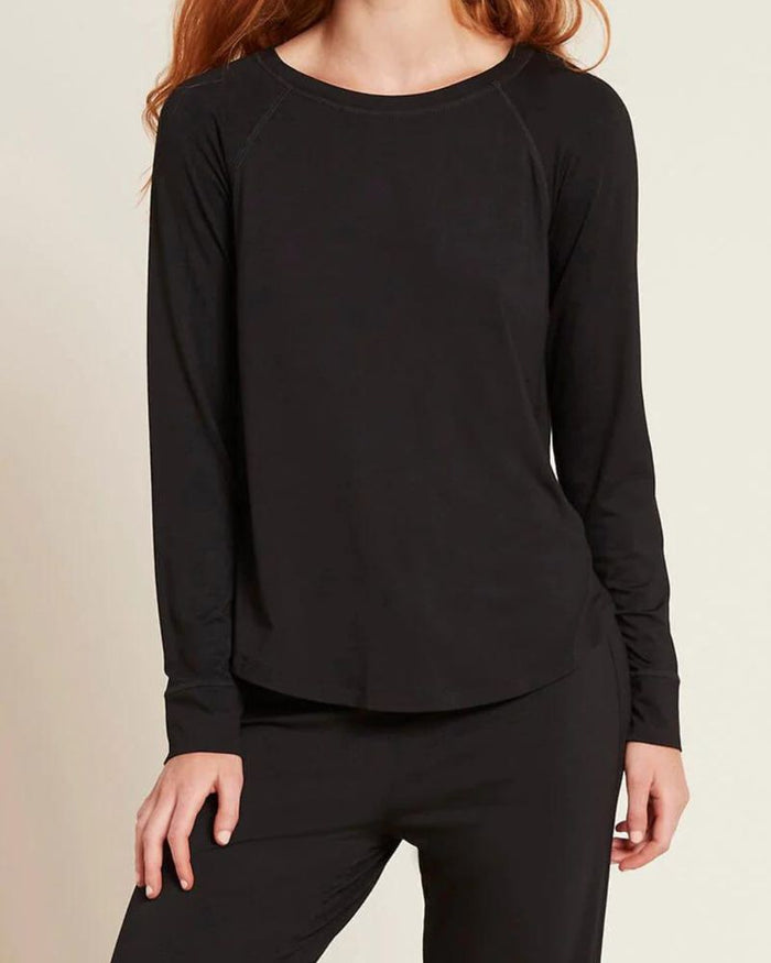 Freedom Knitwear Built-In Bra Shirt - Black 2X in Freedom StayFresh Travel  Loungewear, Pajamas for Women