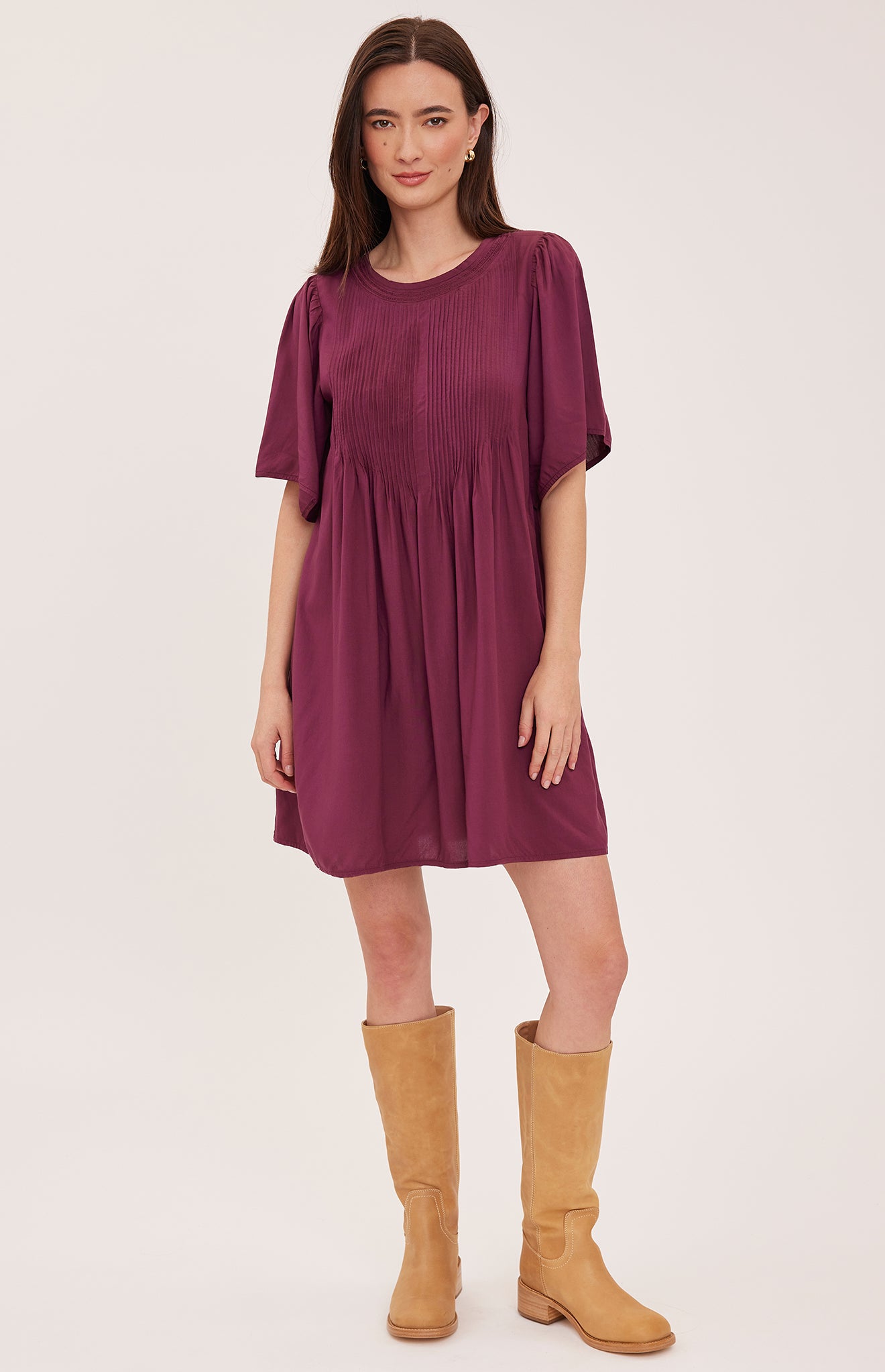 Heidi Dress - Fig