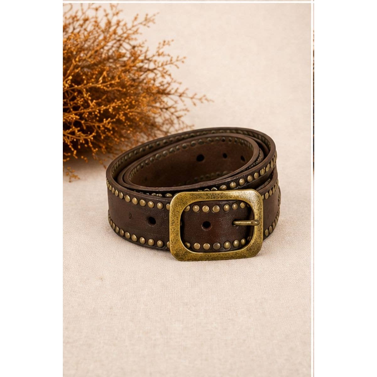 Helios Belt - Dark Brown