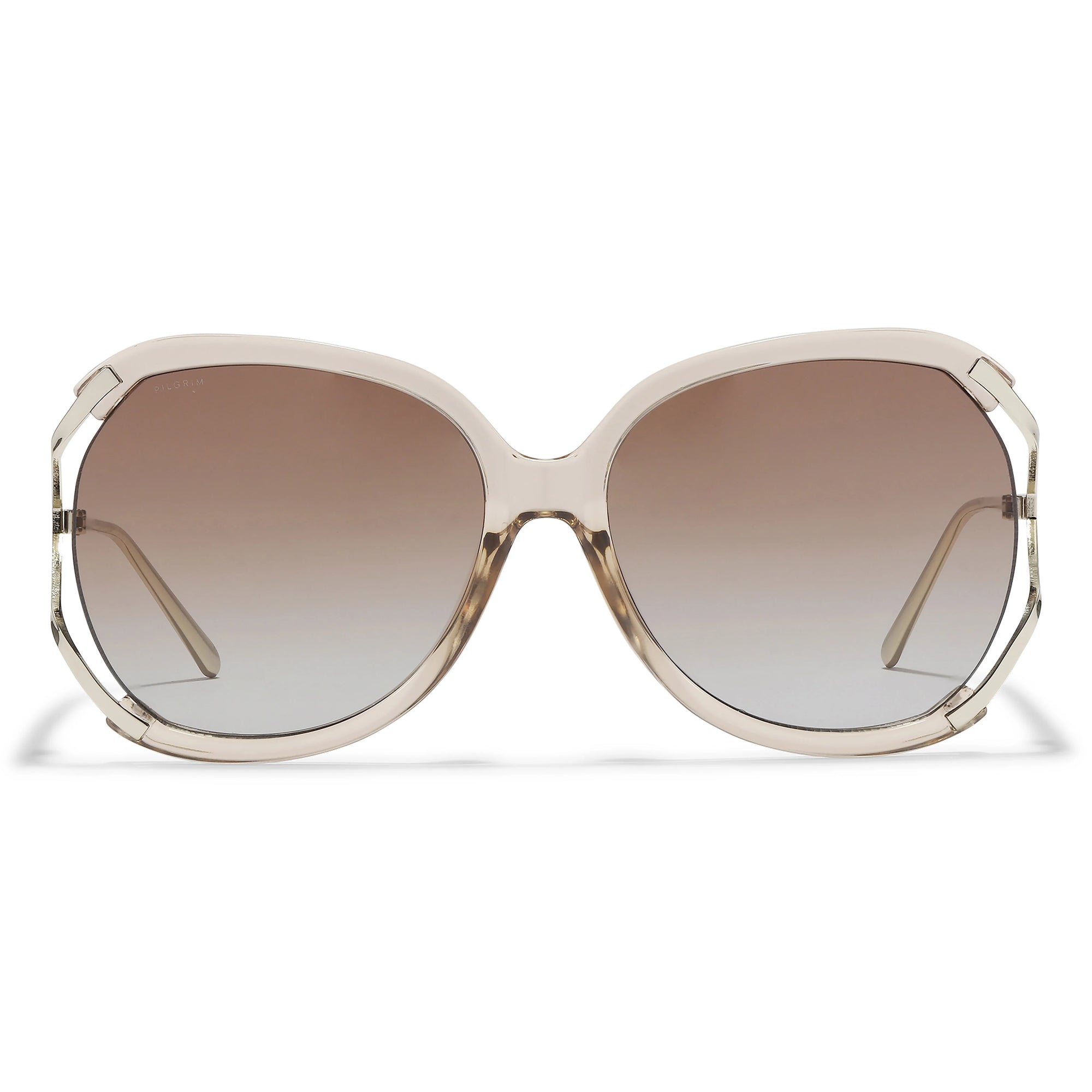 Hella Polarized Sunglasses - Crystal Brown