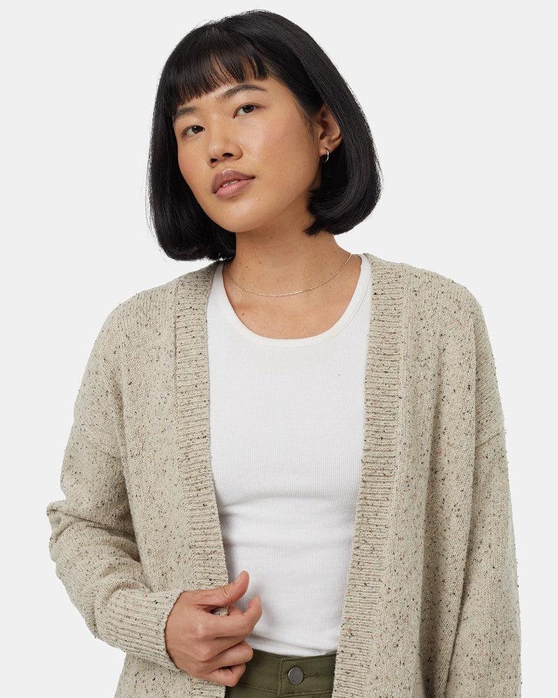 Nep Cardi in Pale Oak