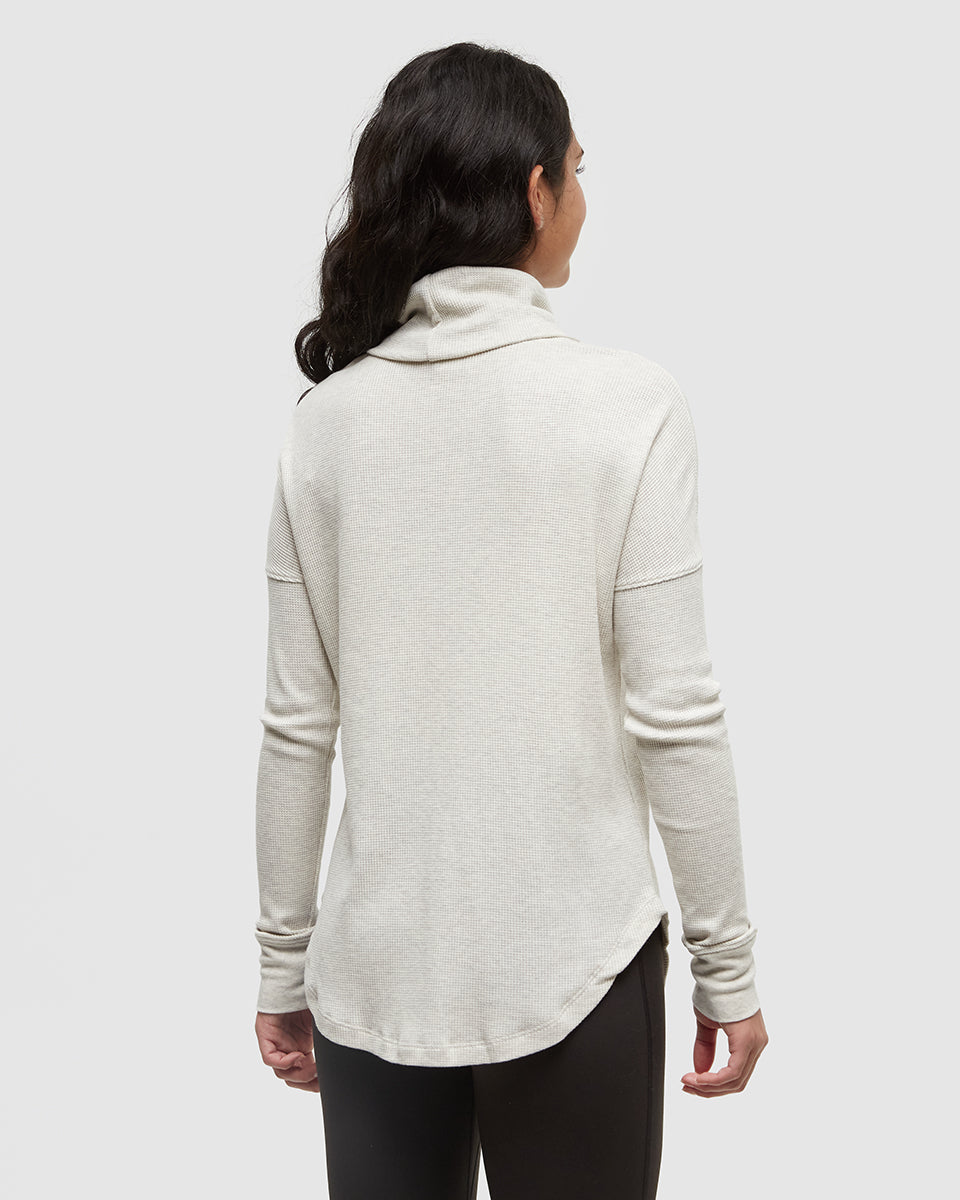 Highwood TENCEL™ Blend Turtleneck - Vintage White