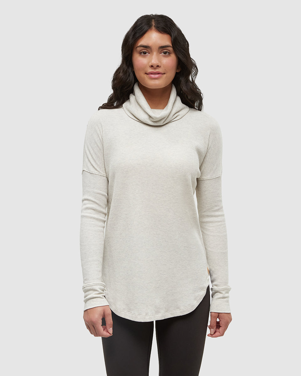 Highwood TENCEL™ Blend Turtleneck - Vintage White