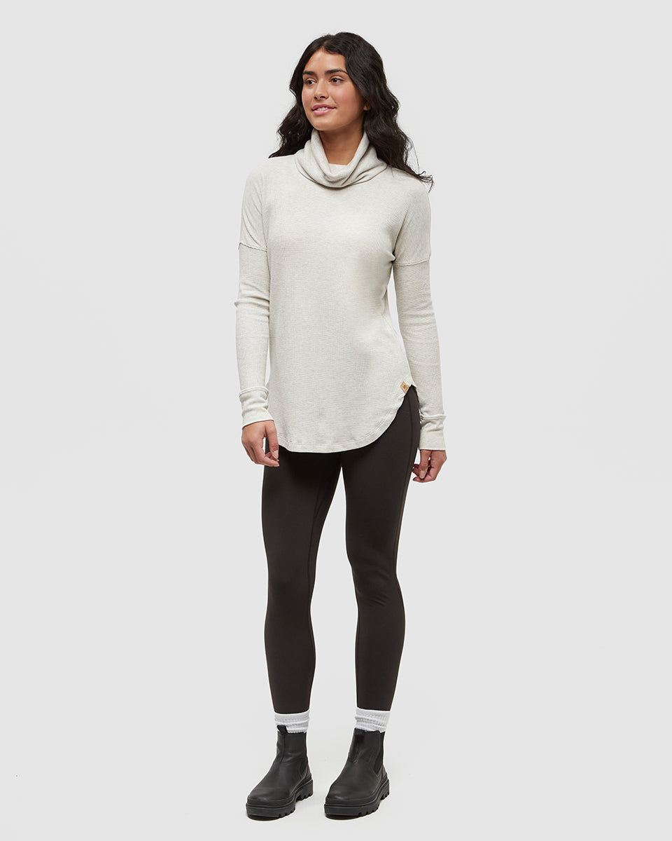 Highwood TENCEL™ Blend Turtleneck - Vintage White