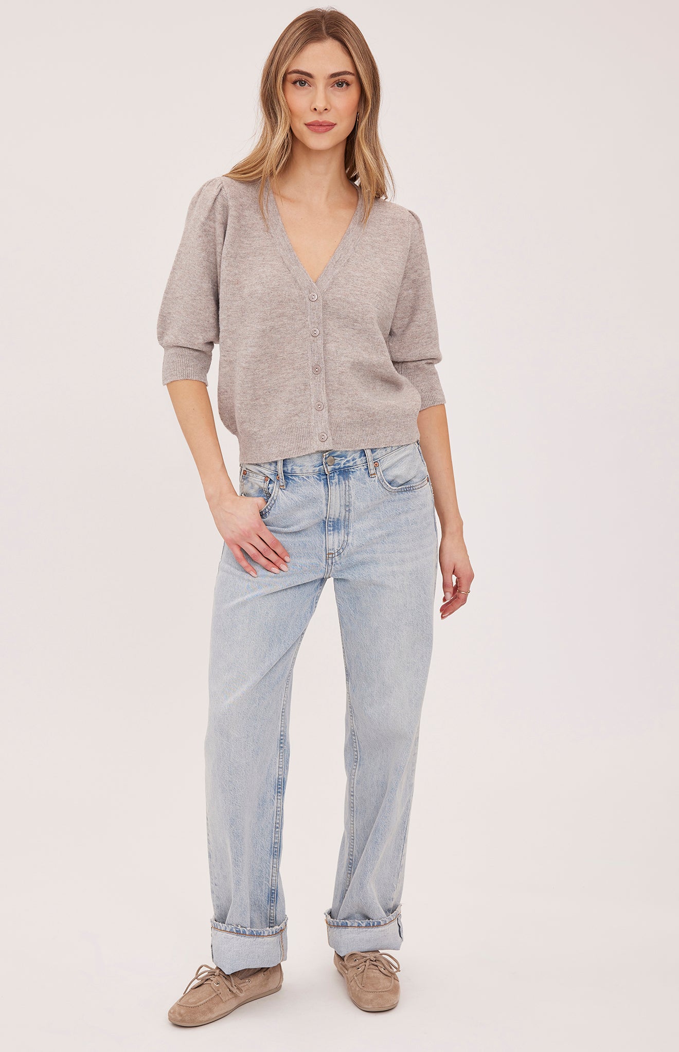 Hildi Knit - Heather Late