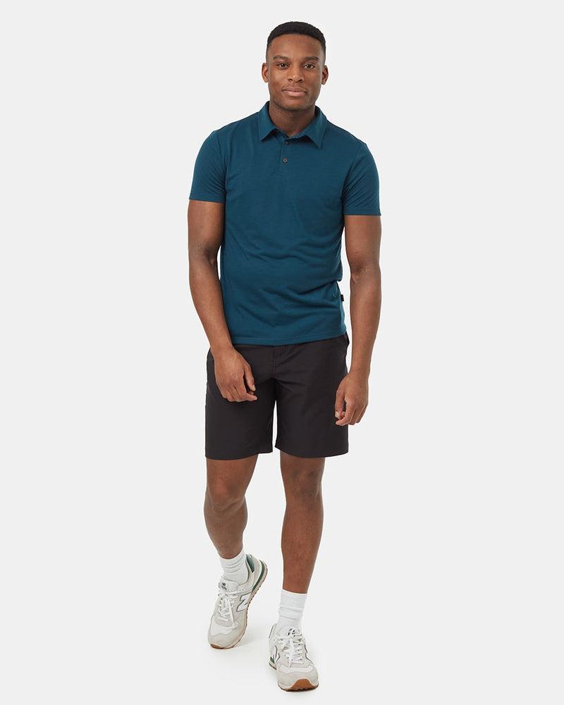 InMotion Astir Polo by Tentree in Pond Blue
