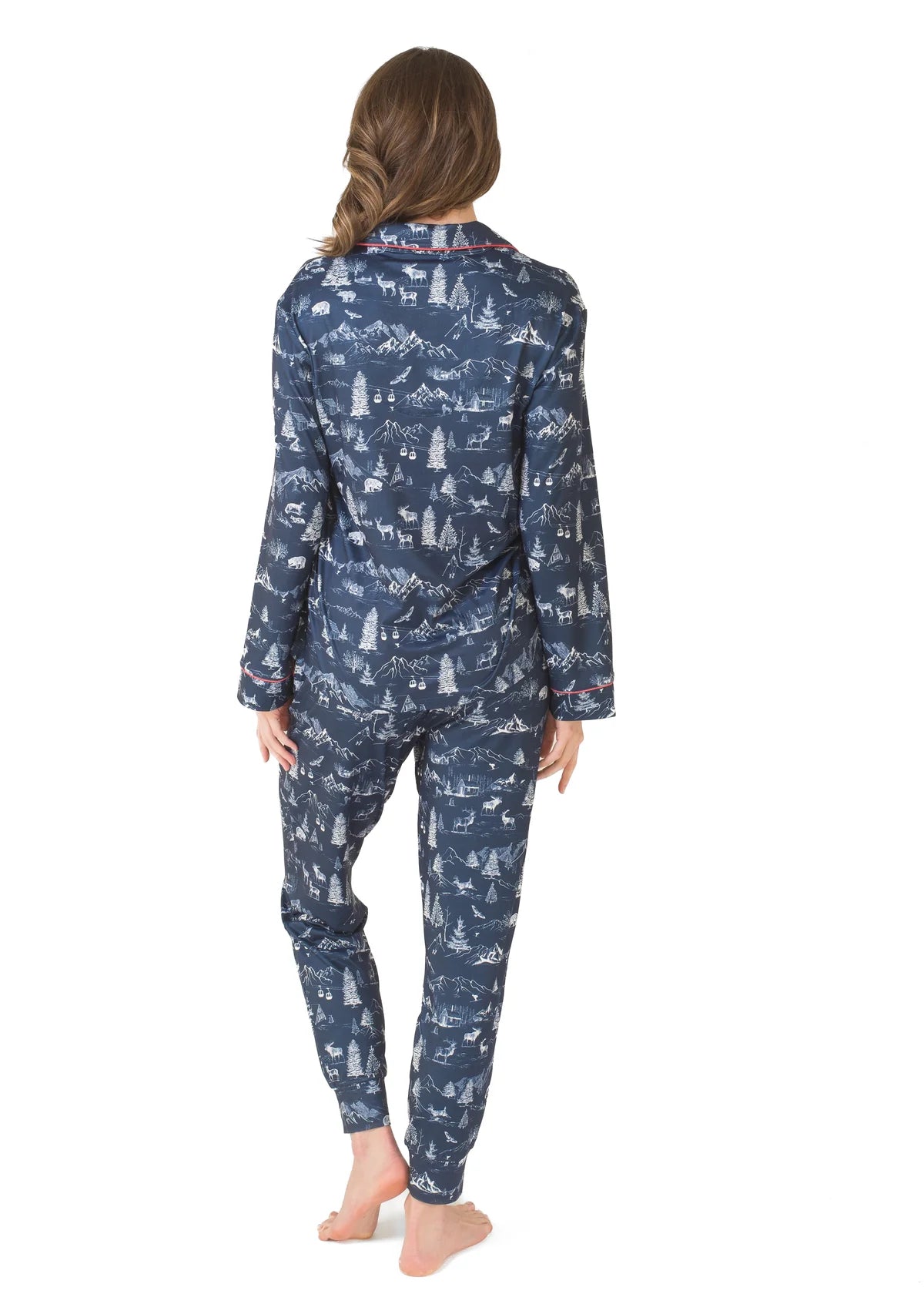 Pajama Set in Indigo Blue