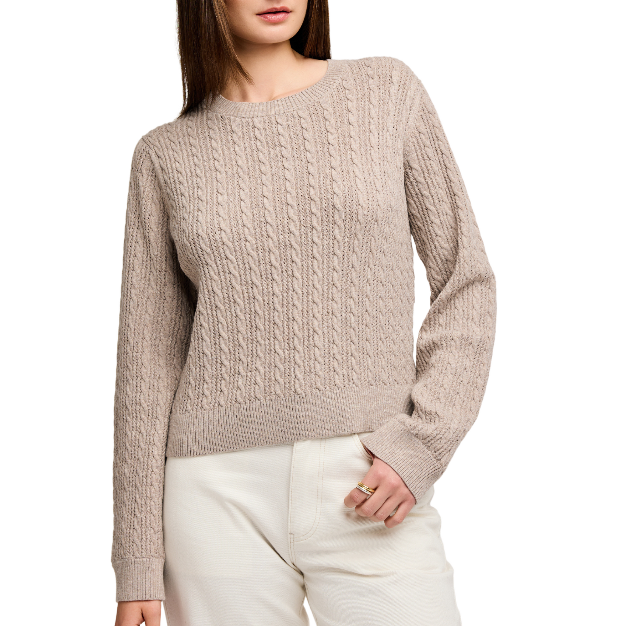 Janice Sweater in Taupe