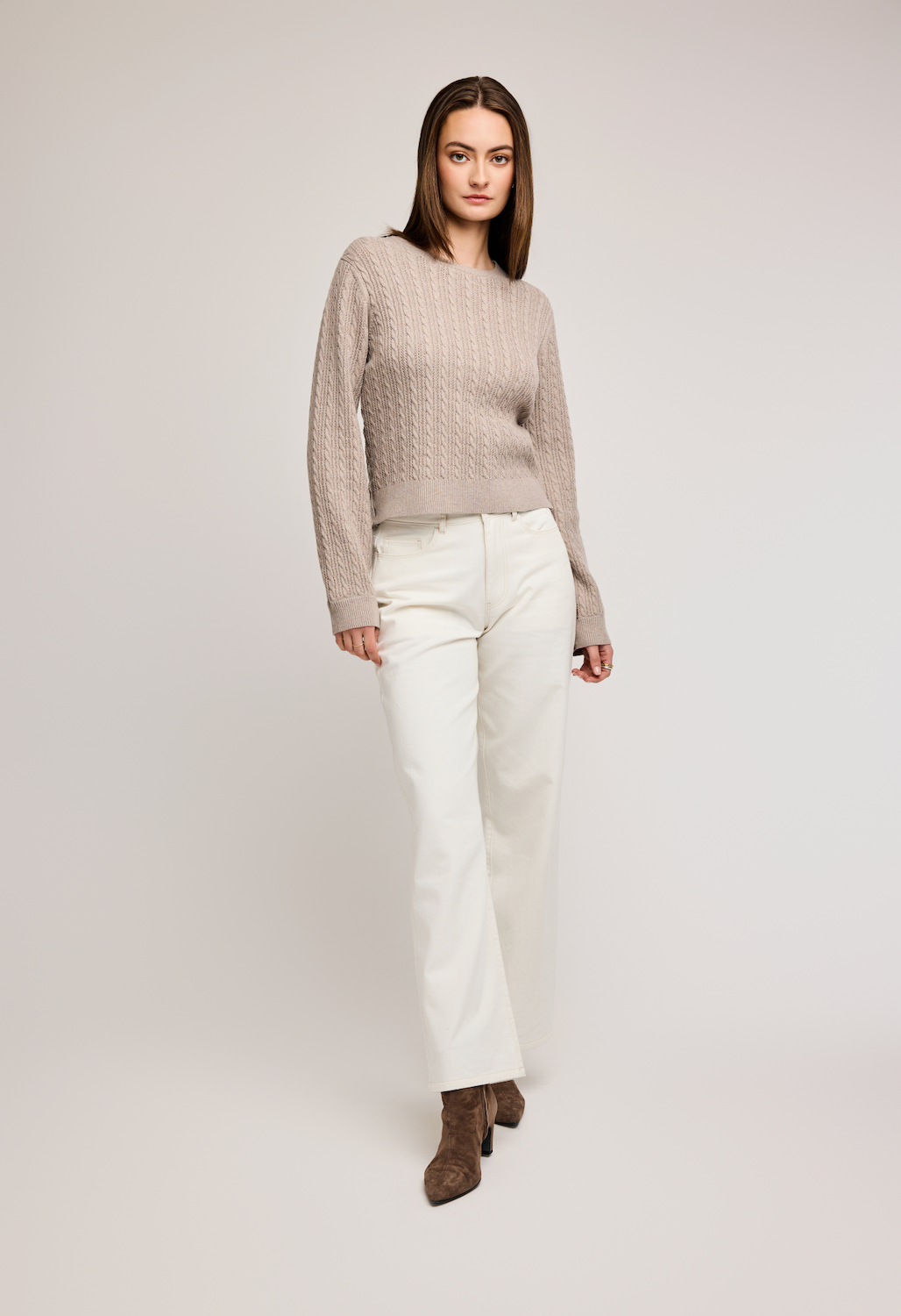 Janice Sweater in Taupe