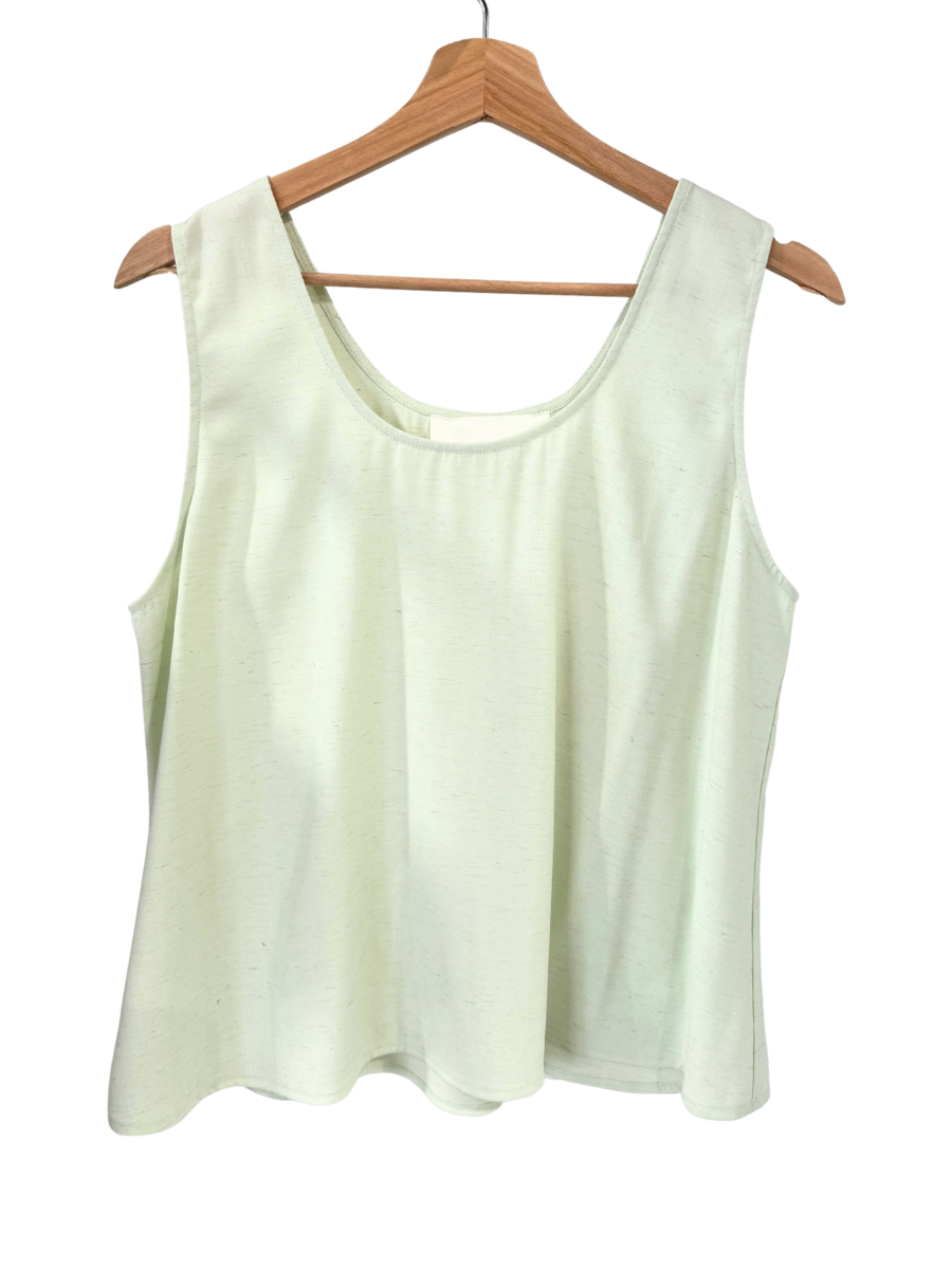 Jennifer Viscose Top - Light Sage
