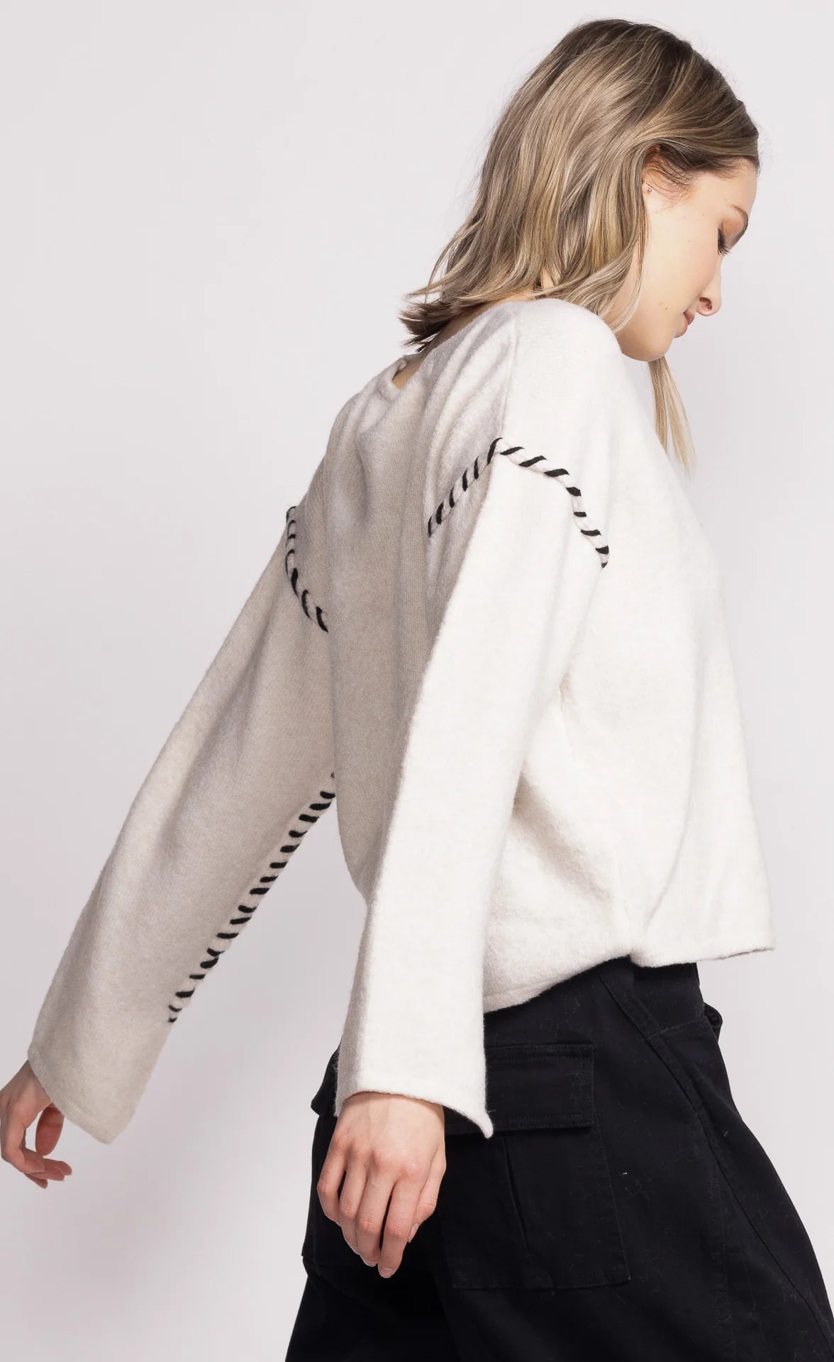 Joelle Sweater in Off White